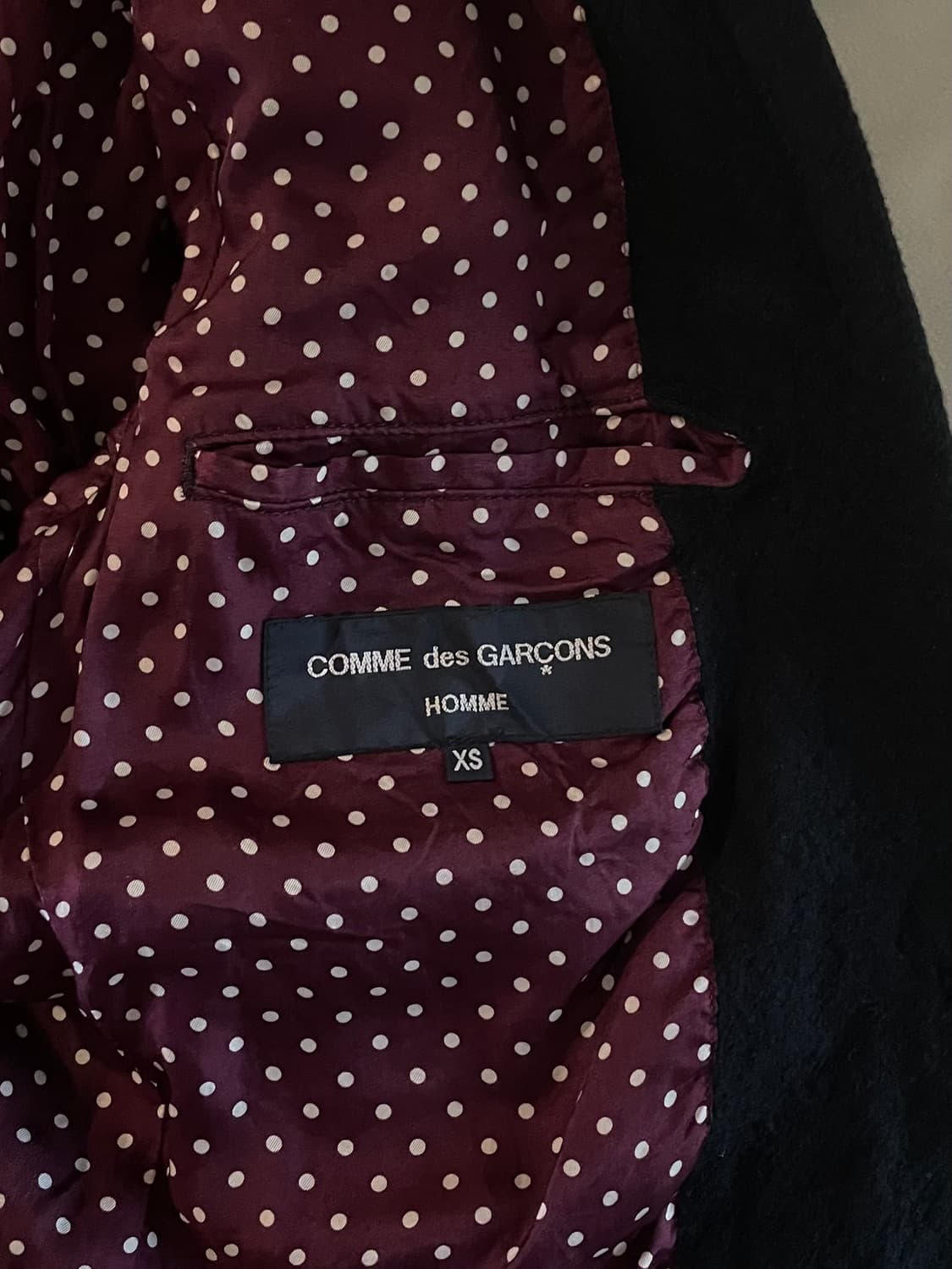 축융Comme des Garcons Homme jacket 상품이미지5