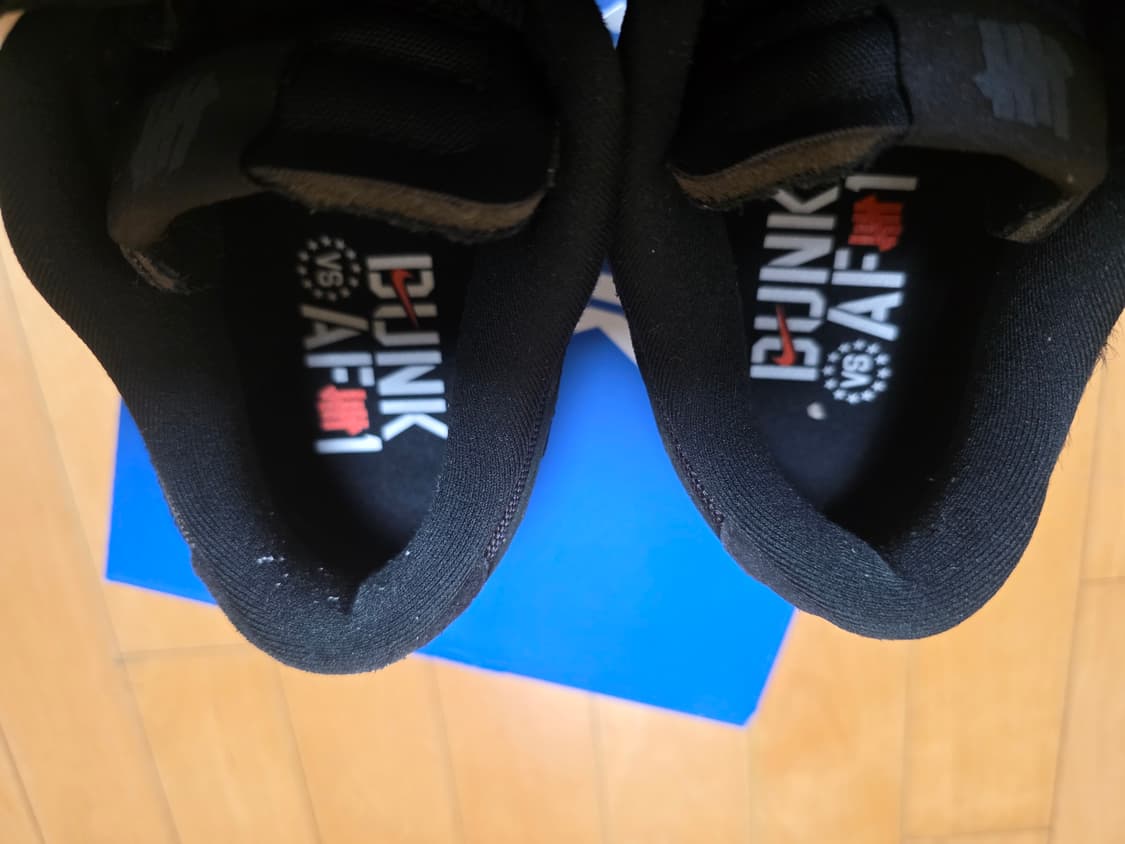 나이키 x 언디핏 덩크 로우 SP 5온 잇 블랙 260 상품이미지4