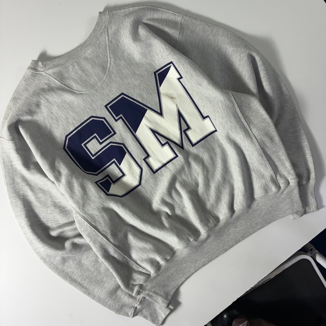 Champion  챔피언 리버스위브 그레이 맨투맨  상품이미지3