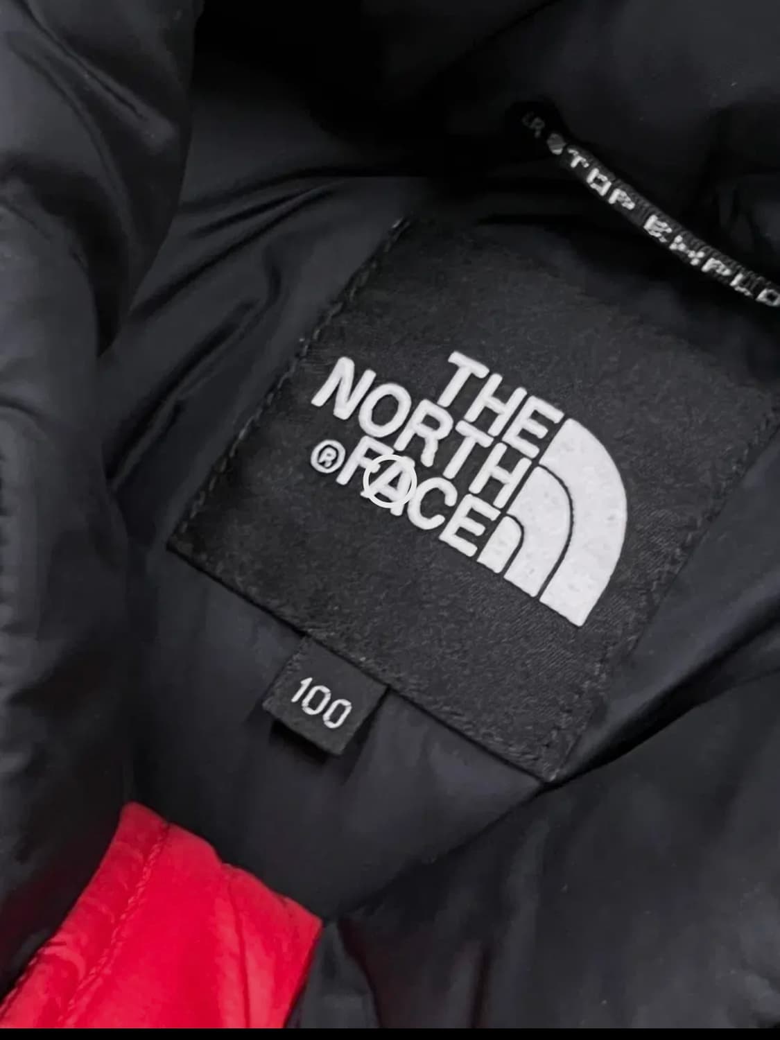 노스페이스 눕시 700 구스다운 패딩 자켓 레드 상품이미지6
