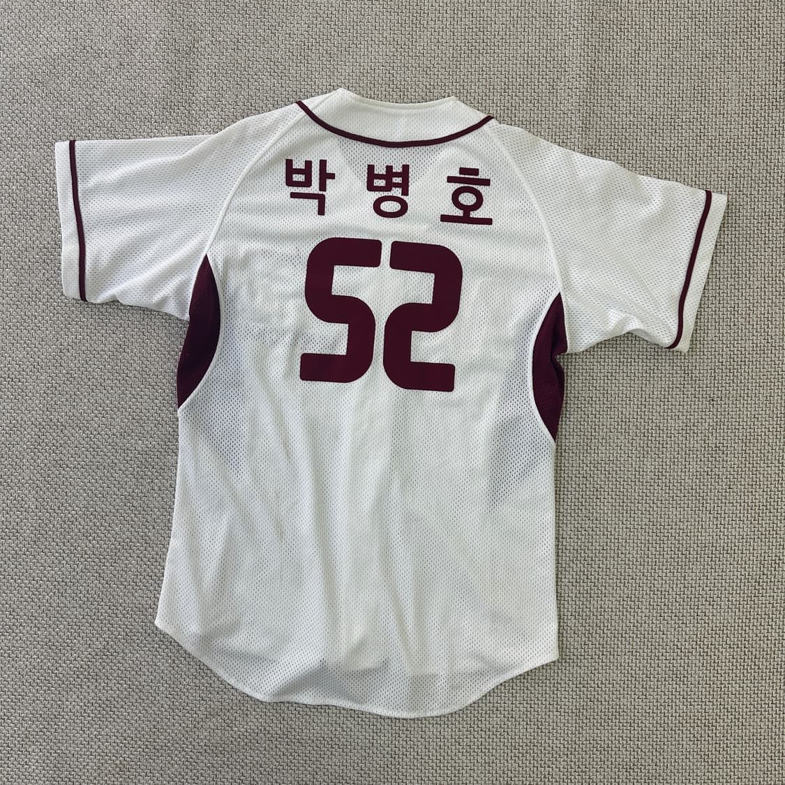 100 넥센 히어로즈 홈 야구 유니폼 0416D 상품이미지3