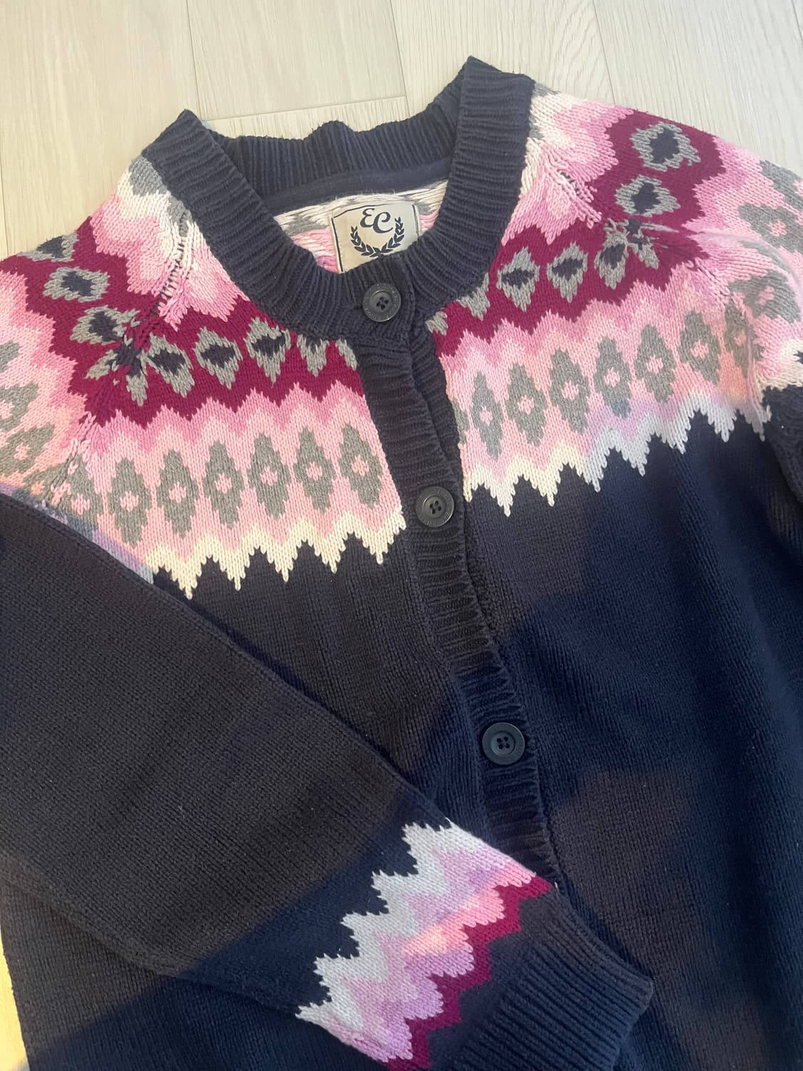 ETIREL heritage collection 네이비 가디건 상품이미지2