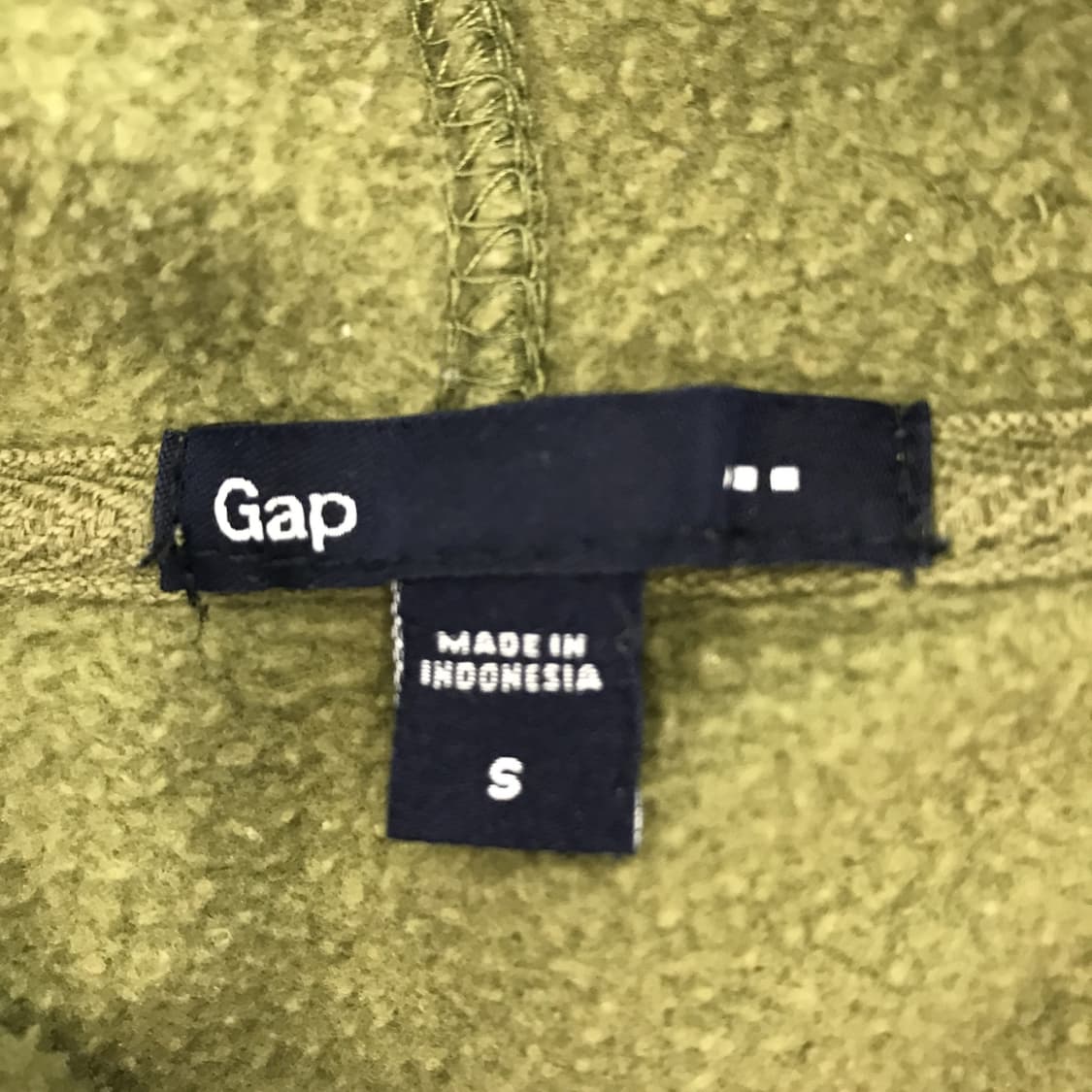 GAP 빈티지그린 버건디로고 후드 [S] 상품이미지5