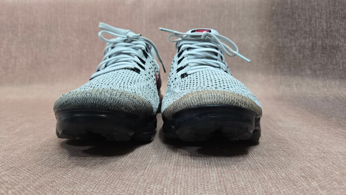 나이키 265mm- 베이퍼맥스 플라이니트 플래티넘 블랙 레드  상품이미지3