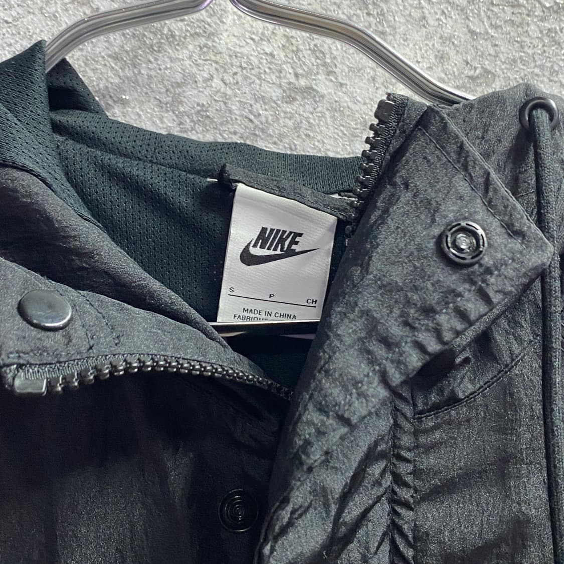 나이키 빅스우시 블랙 우븐 바람막이 B3640 상품이미지3