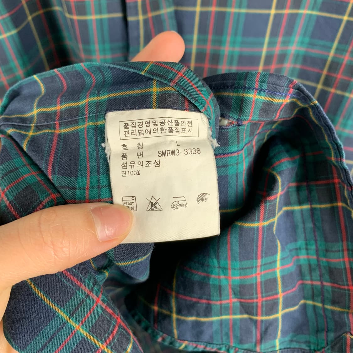 폴로 랄프로렌 옥스포드 체크 셔츠 상품이미지5