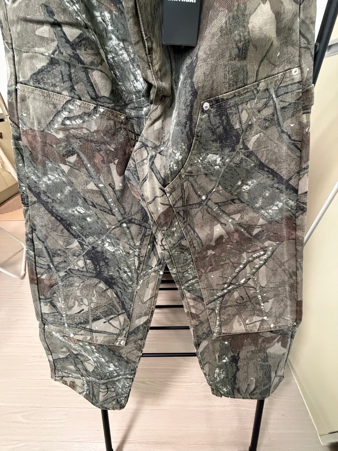 BIRTHDAY 더블니 카펜더 워크팬츠 상품이미지3