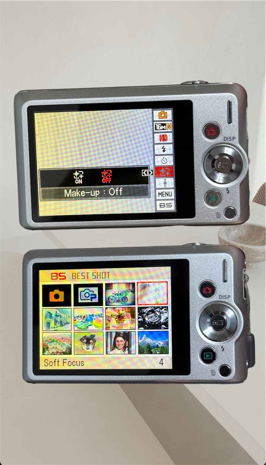 메컵&소프트) 카시오 엑슬림 EX-ZS180 디카 빈티지 소니 캐논 니콘 상품이미지4