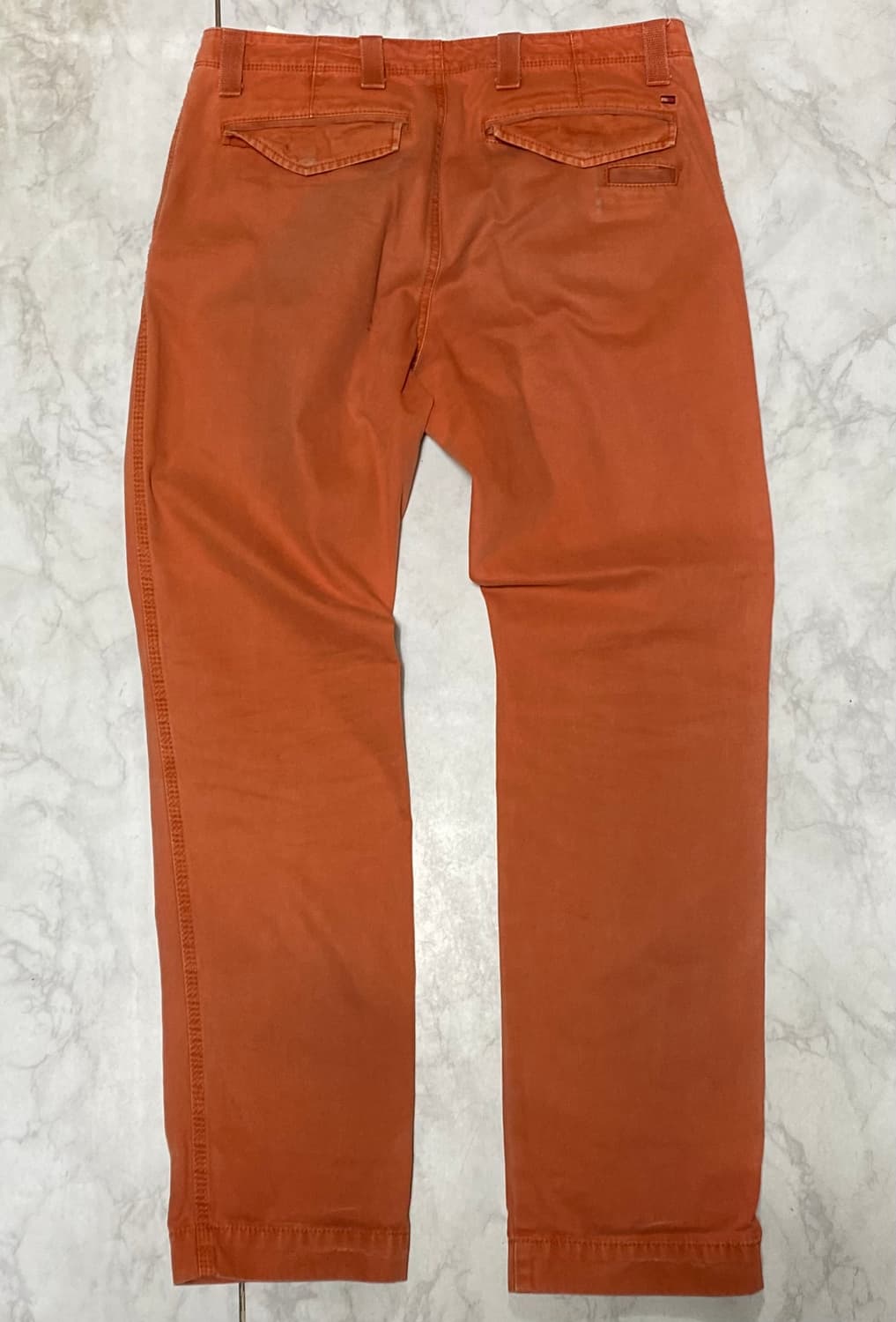 타미힐피거 빈티지 오렌지 면바지 34 인치 상품이미지4