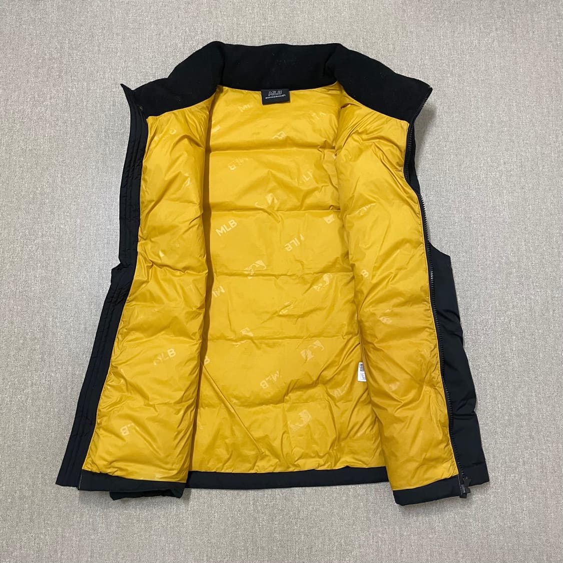 [택포] MLB 엠엘비 패딩 조끼 베스트 블랙 XL 상품이미지3