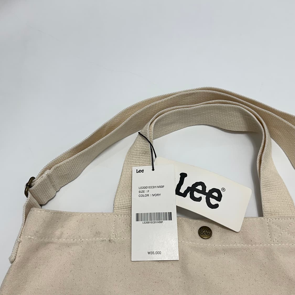 Lee 리 투웨이 에코백 (택있음) 상품이미지6