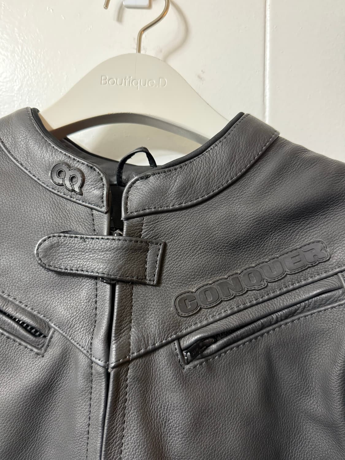 컨쿼 레더 라이더 자켓 상품이미지2