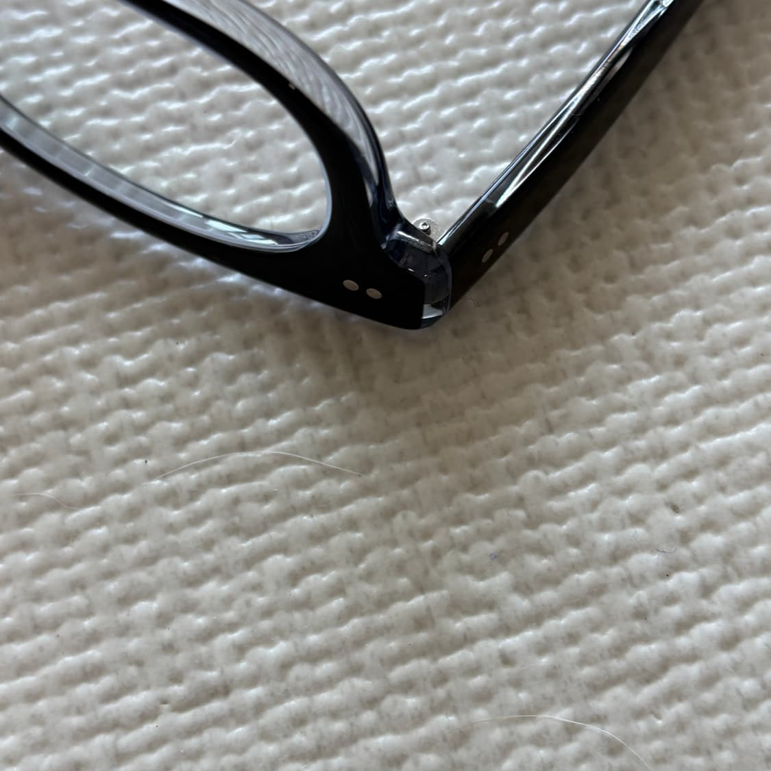 라시트포 사와구치 5주년 블랙 클리어 안경 상품이미지3