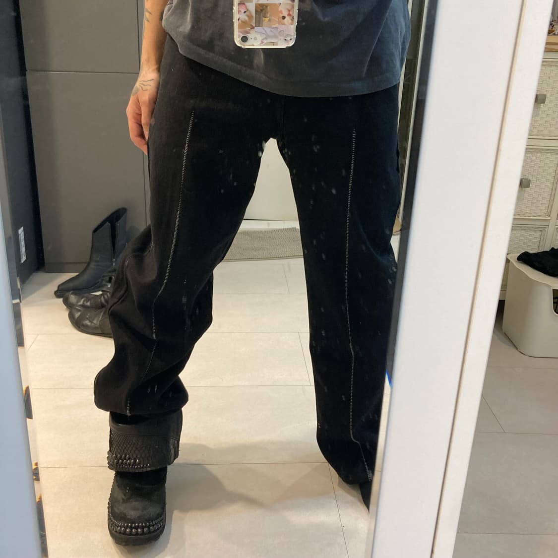 자버워키 오버록 데님 팬츠 상품이미지8