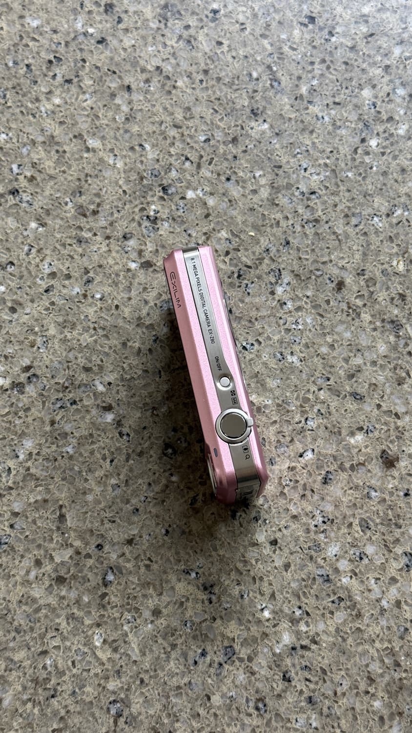 카시오 엑슬림 ex-z80 카리나 선미 디카 베이비 핑크 상품이미지3