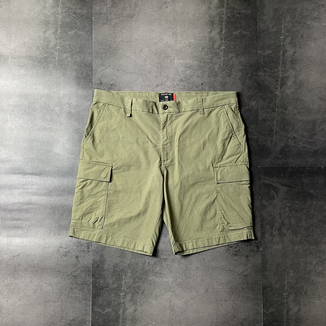 DOCKERS 다커즈 빈티지 카키 카고 하프 팬츠 A00789 상품이미지1