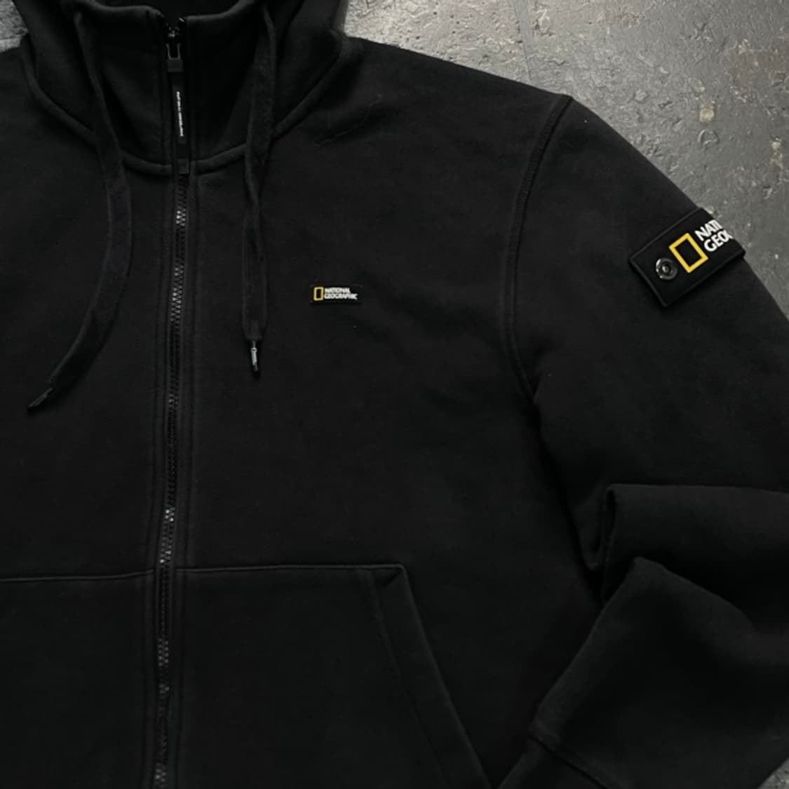 100 내셔널지오그래픽 와펜 후드집업 상품이미지2