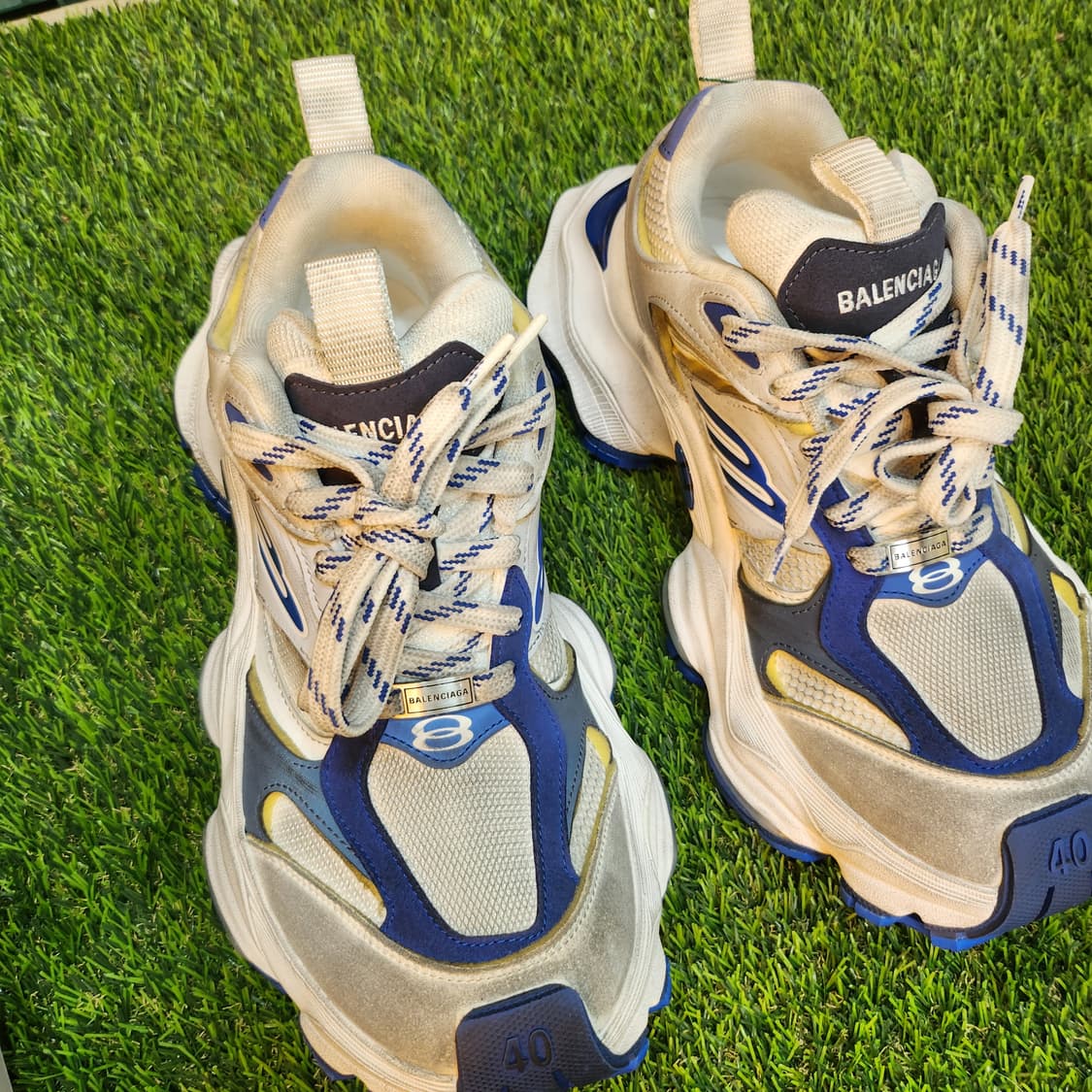 발렌시아가 카고 블루 스니커즈 40 새상품  상품이미지8