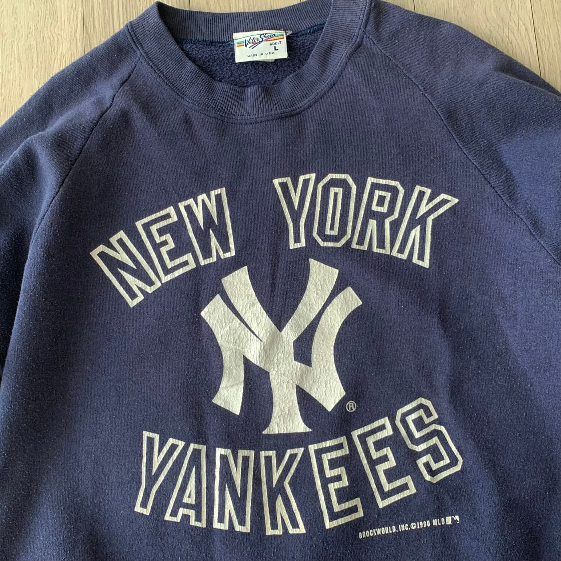 벨바쉰 USA 뉴욕 양키스 빈티지 스웻셔츠 상품이미지2
