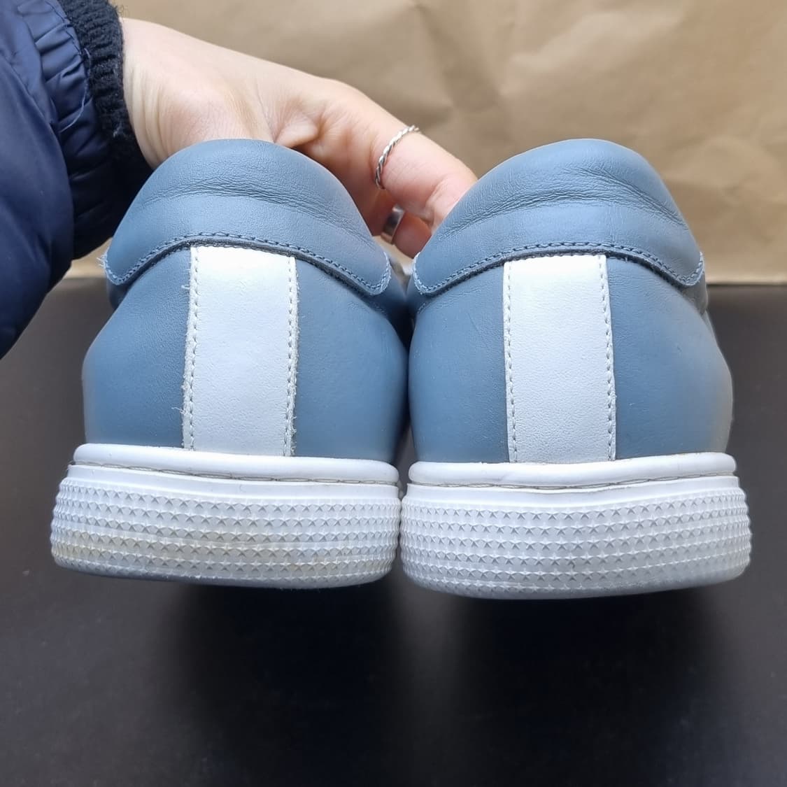 미소페 남성가죽스니커즈 260 굽4  상품이미지4