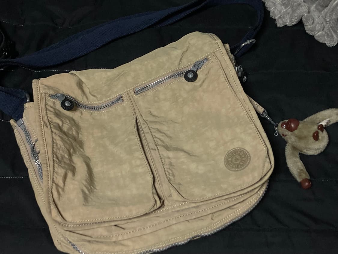 Vintage Kipling 빈티지 키플링 크로스백 베이지 상품이미지1