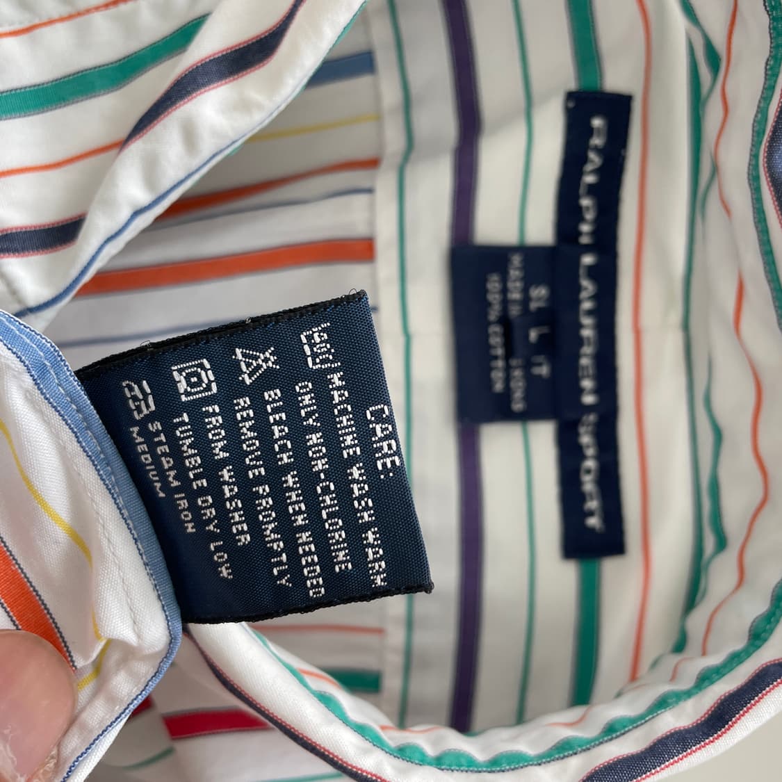 폴로 랄프로렌 멀티 스트라이프 셔츠 상품이미지5