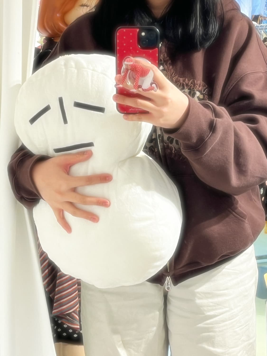 겨울연가 눈사람 특대사이즈 인형 ⛄️ 상품이미지3