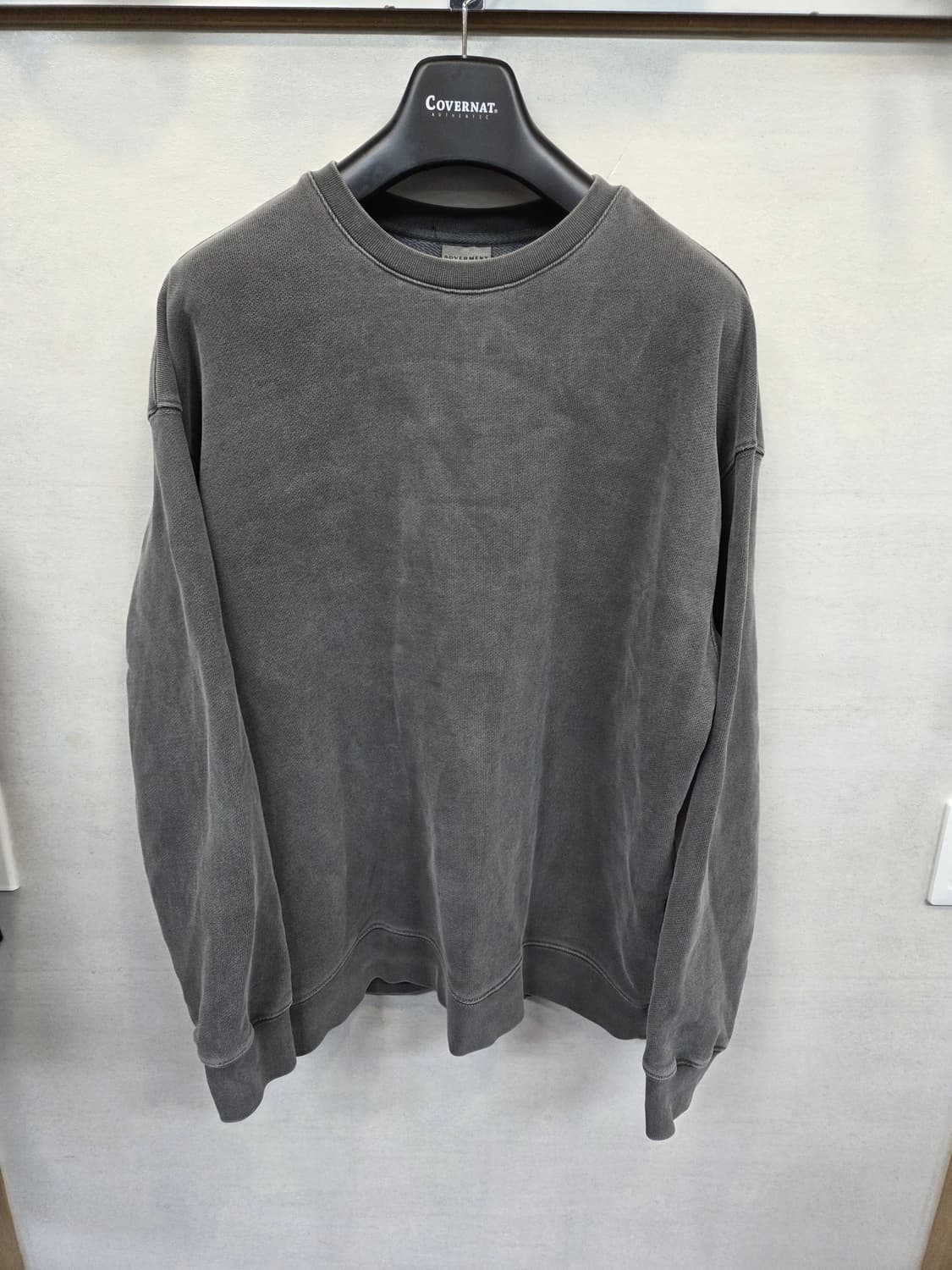 소버먼트 피그먼트 오버핏 맨투맨 xl 상품이미지1