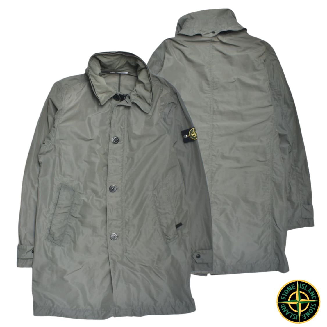 스톤아일랜드 백화점판 나일론 롱 야상 점퍼 100 상품이미지1