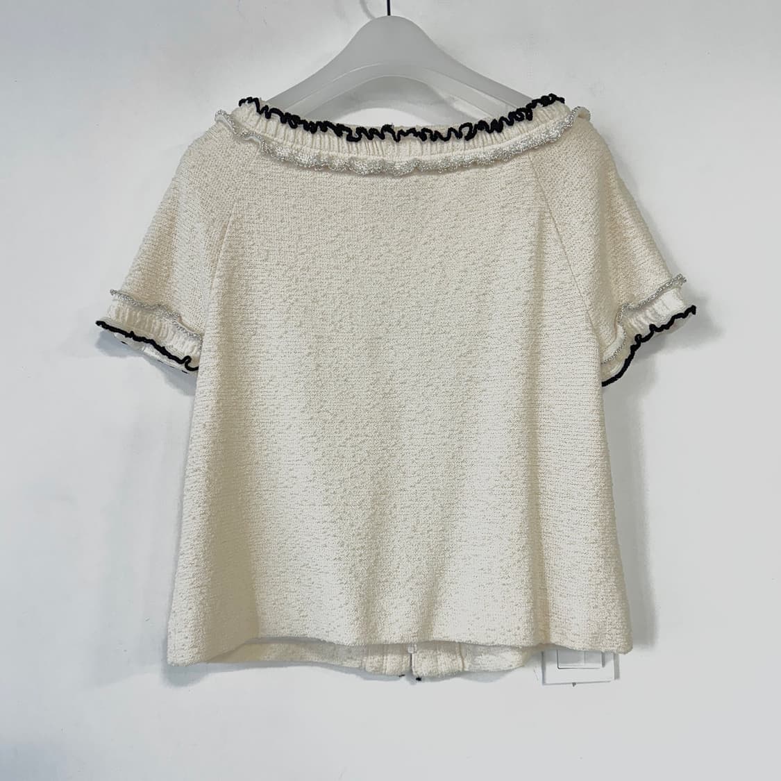 센존 꾸뛰르 트위드 자켓 스커트 투피스 상품이미지7