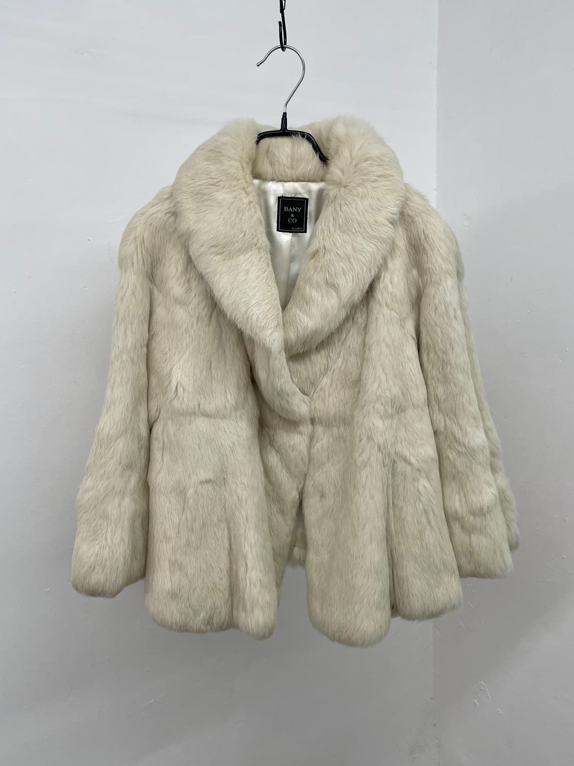 아이보리 렉스 퍼자켓 상품이미지1