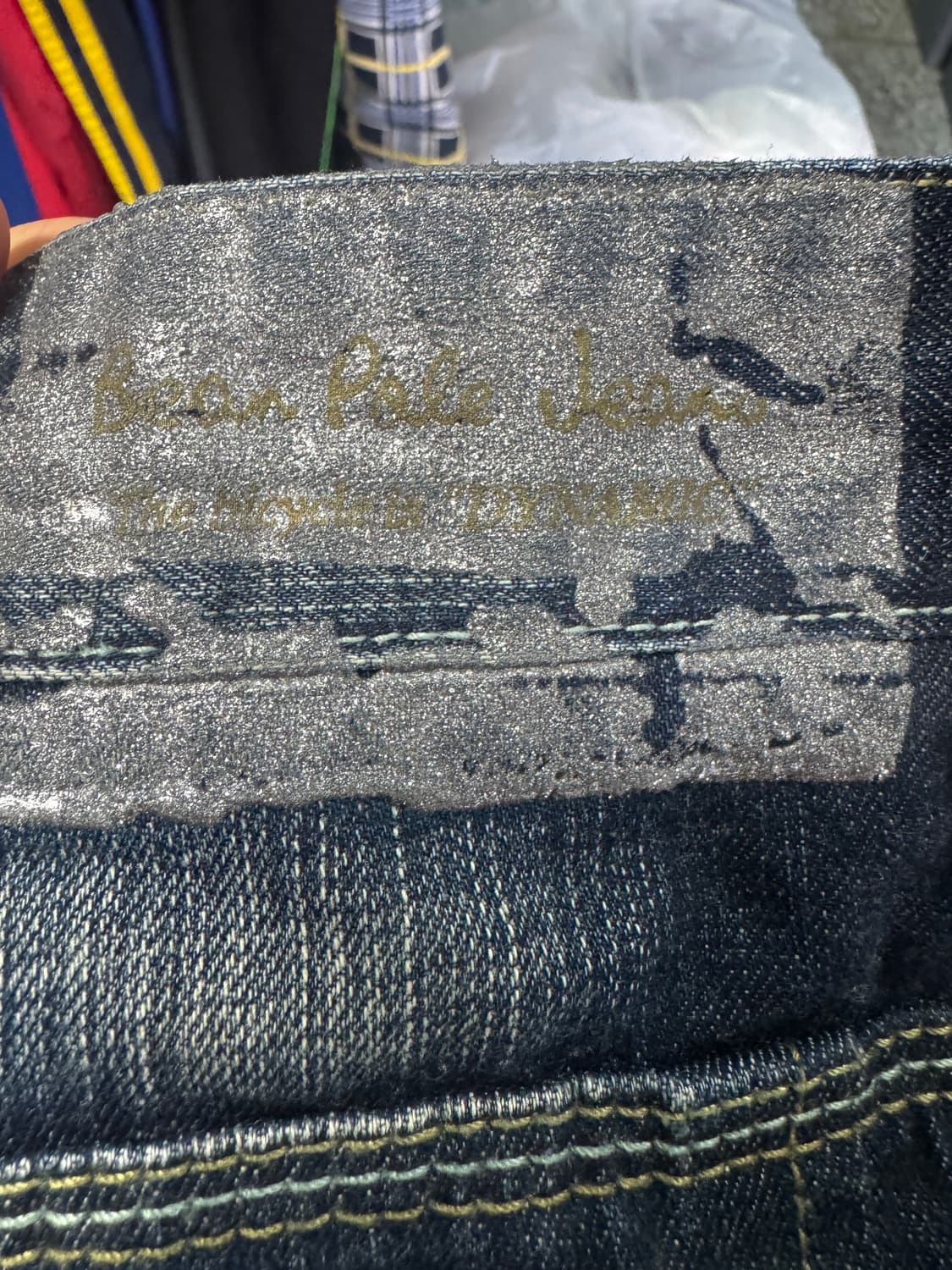 여성 빈폴 레이디스 y2k 빈티지 워싱 데님 미니 스커트 73 상품이미지3