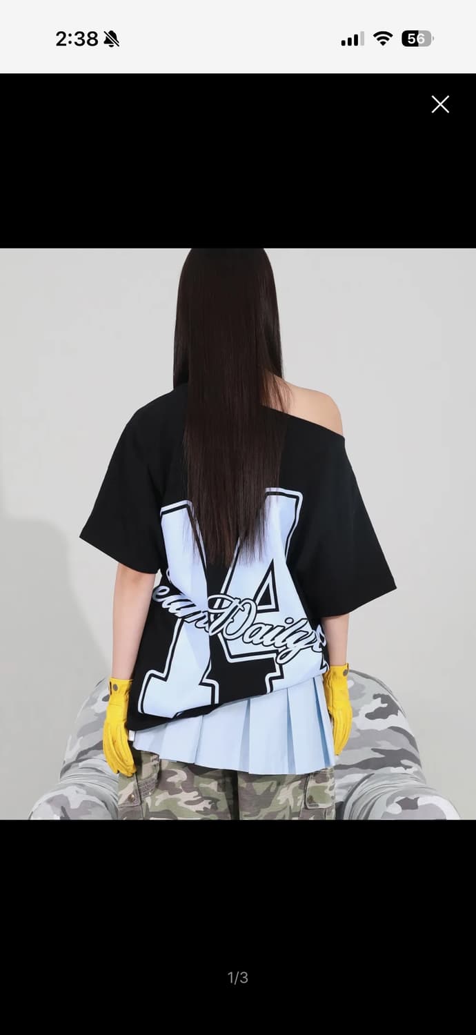 NYXX 오프숄더 티 상품이미지1