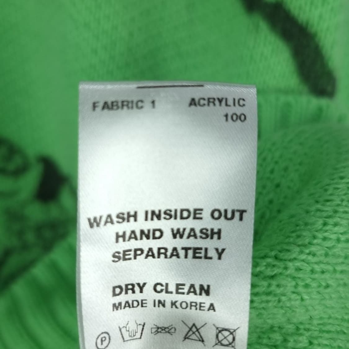 [아조바이아조] 그래픽 프린팅 오버핏 니트 M19305 상품이미지7