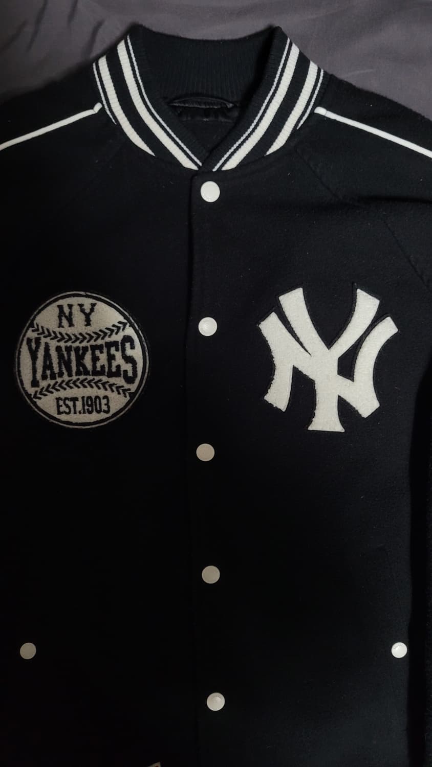 뉴에라 뉴욕양키즈 신슐레이트 야구 봄버점퍼 m 상품이미지2