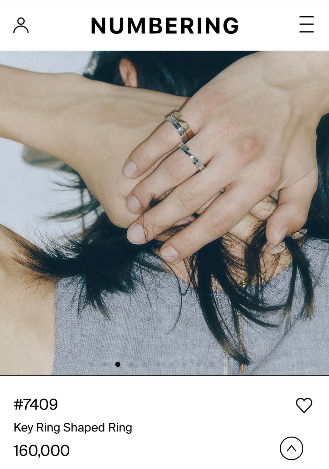 넘버링 반지 #7409 상품이미지5