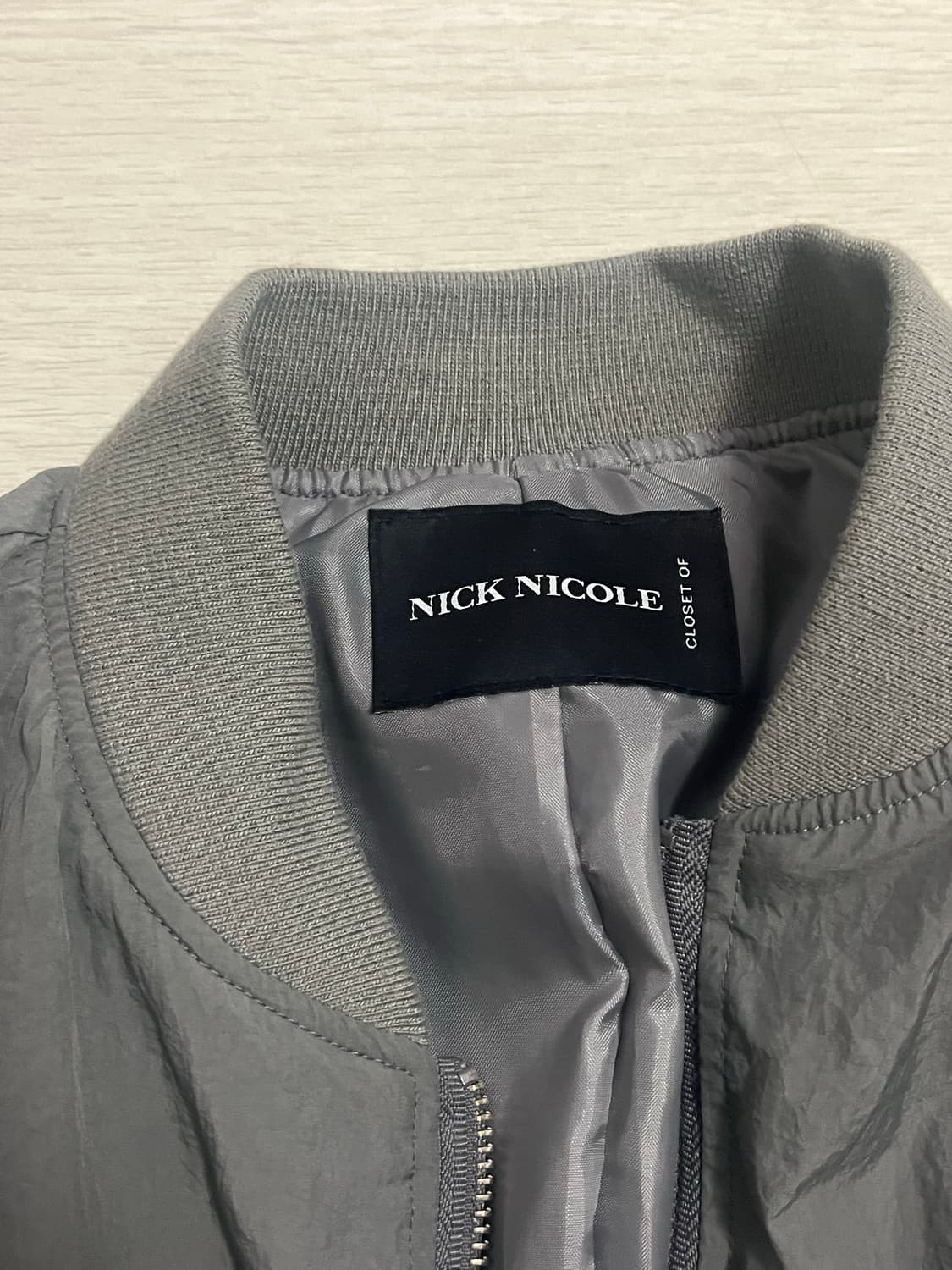 닉앤니콜 봄버 BOMBER 상품이미지3