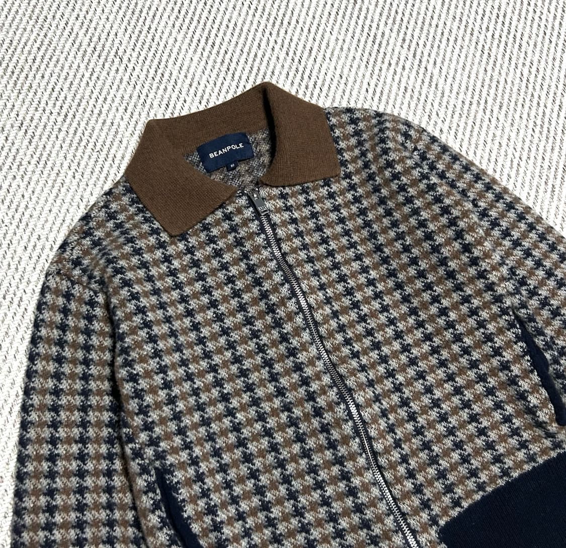 [XS] Beanpole 빈폴 우먼즈 울 카라넥 집업 모직 자켓 상품이미지3