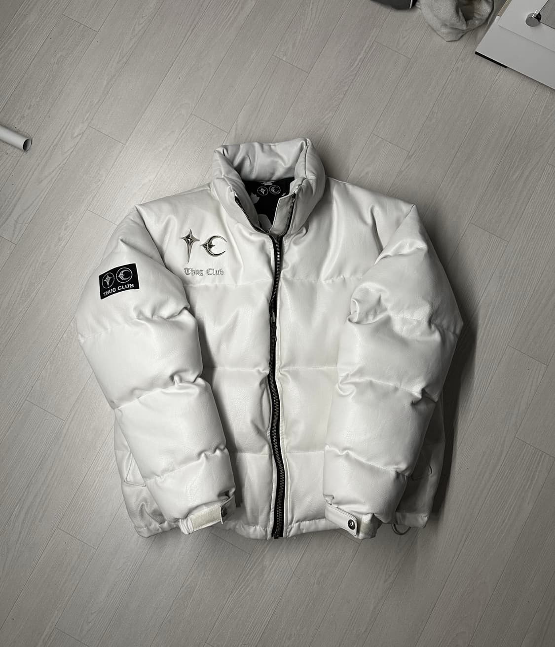 떠그클럽 레더 패딩 2 상품이미지1