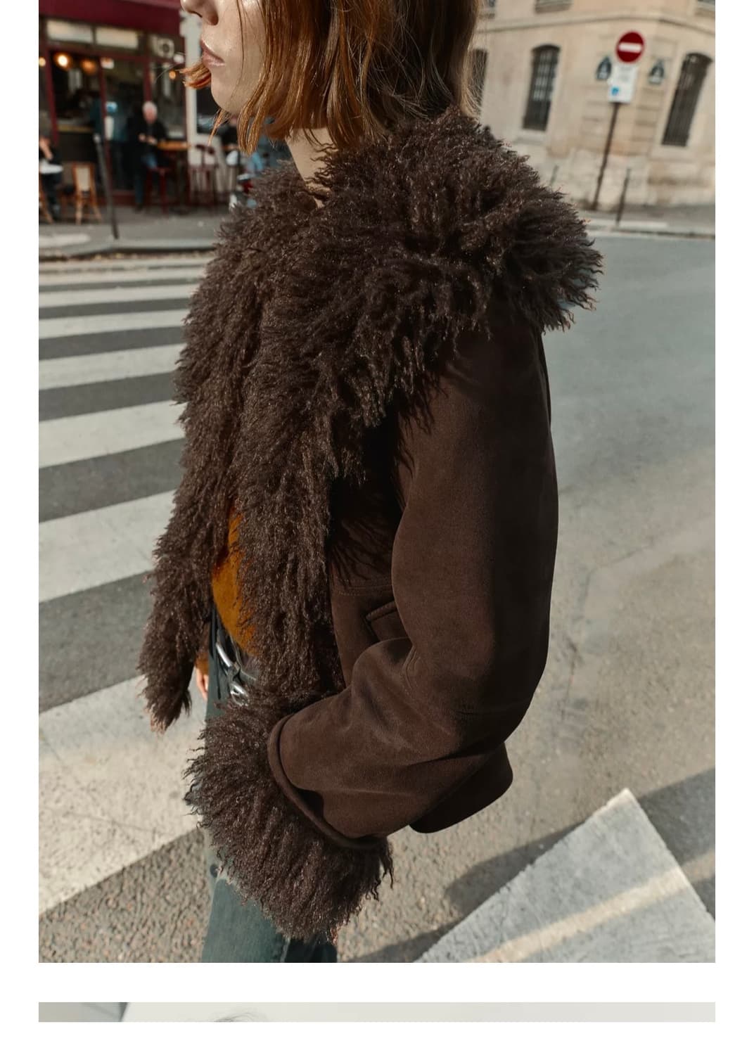 퍼트리밍 무스탕 자켓 상품이미지4