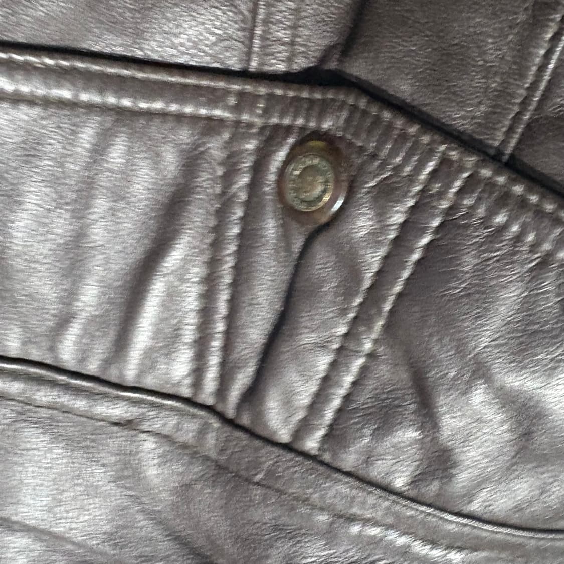 빈티지 소가죽 레더 봄버 자켓 상품이미지7