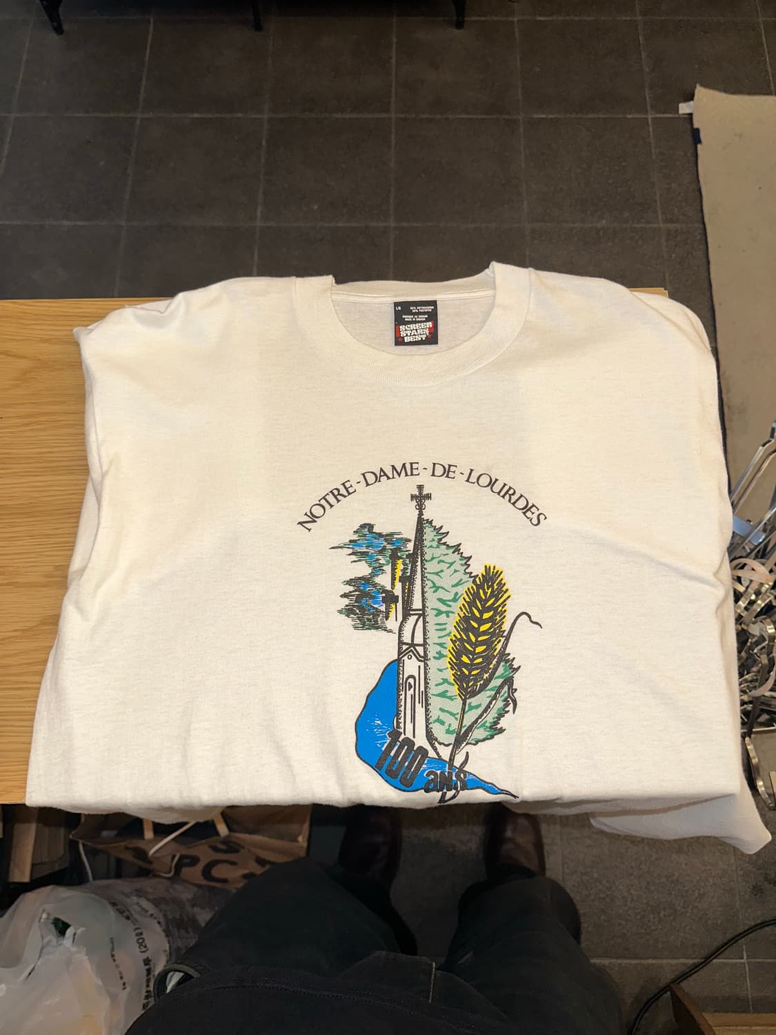 90’s Screen Stars Notre-dame single T 상품이미지2