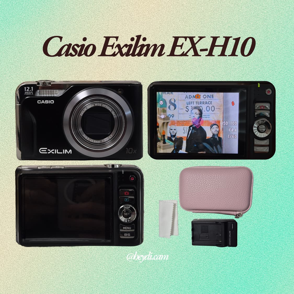 (츄디카)카시오 엑슬림 Casio Exilim EX-h10 상품이미지2
