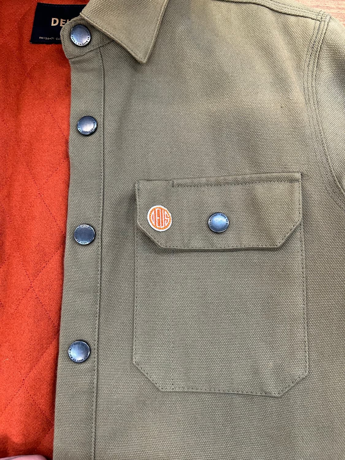  Deus Work jacket 상품이미지5