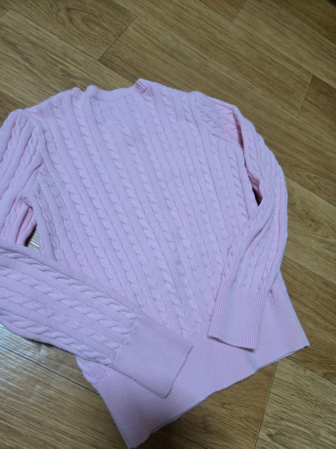 폴로 랄프로렌 아동 딸기우유 케이블 가디건 상품이미지4