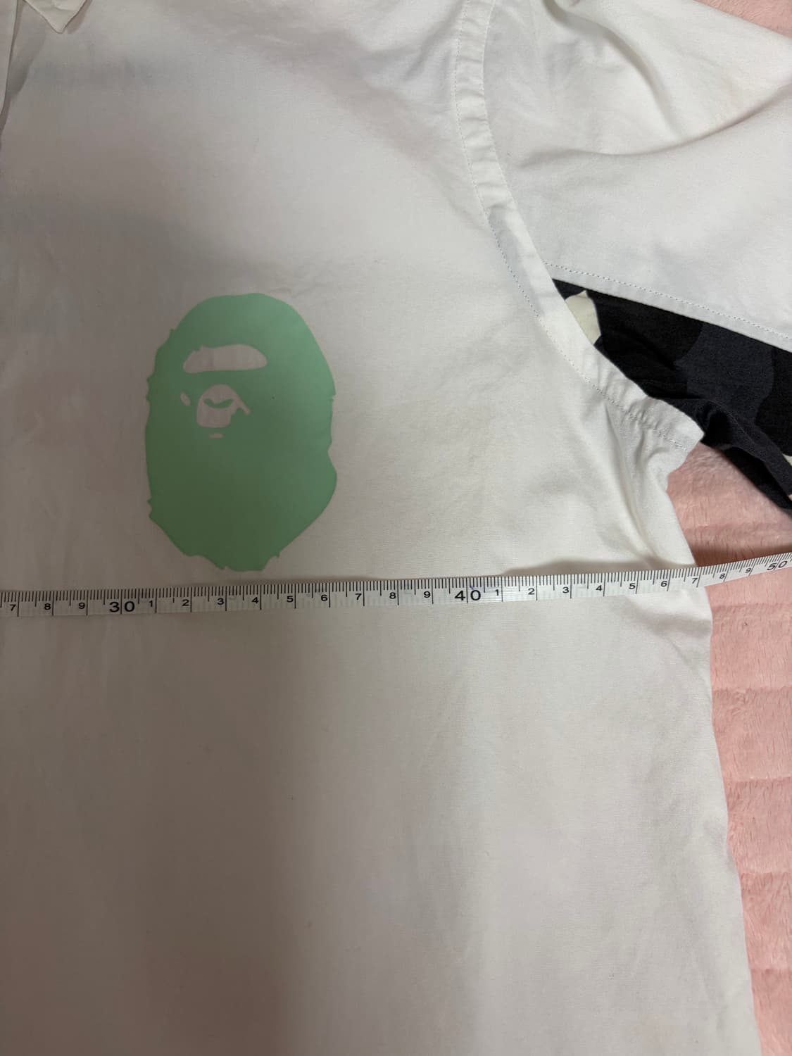 Bape 베이프 민트 카모 포인트 셔츠 s 상품이미지8
