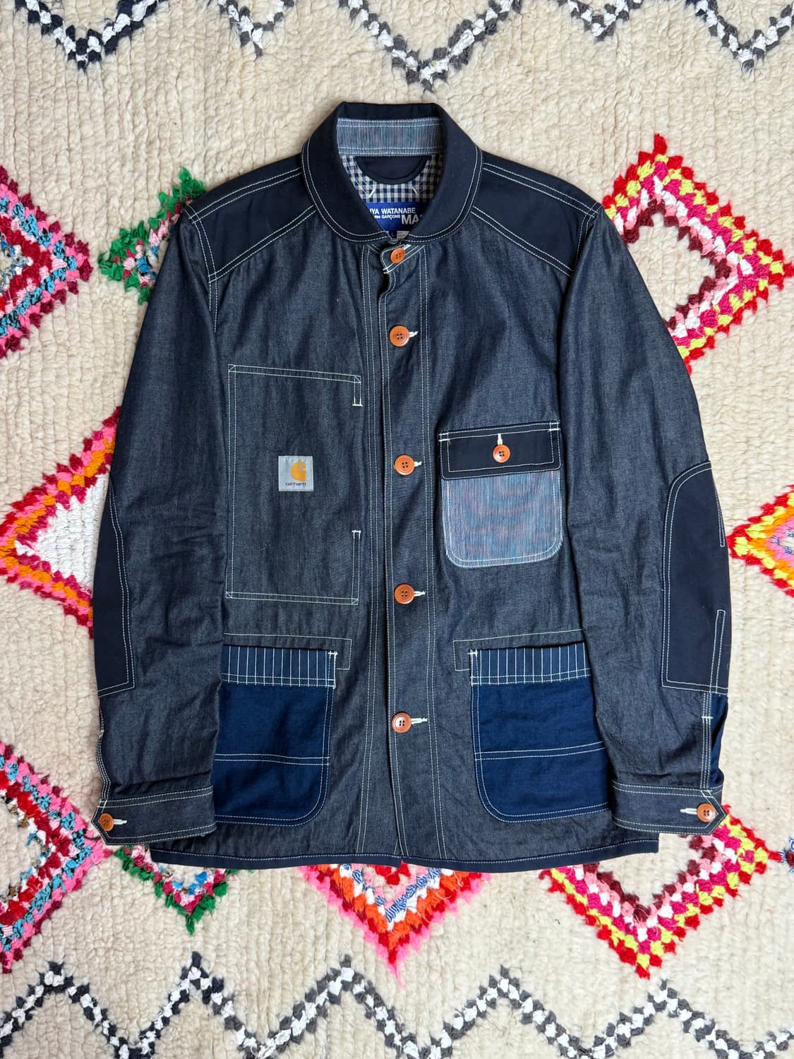 준야와타나베 X 칼하트 데님 초어 자켓 상품이미지1