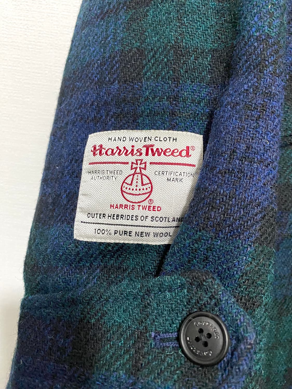 커버낫 헤리스트위드 22FW 코트 상품이미지3