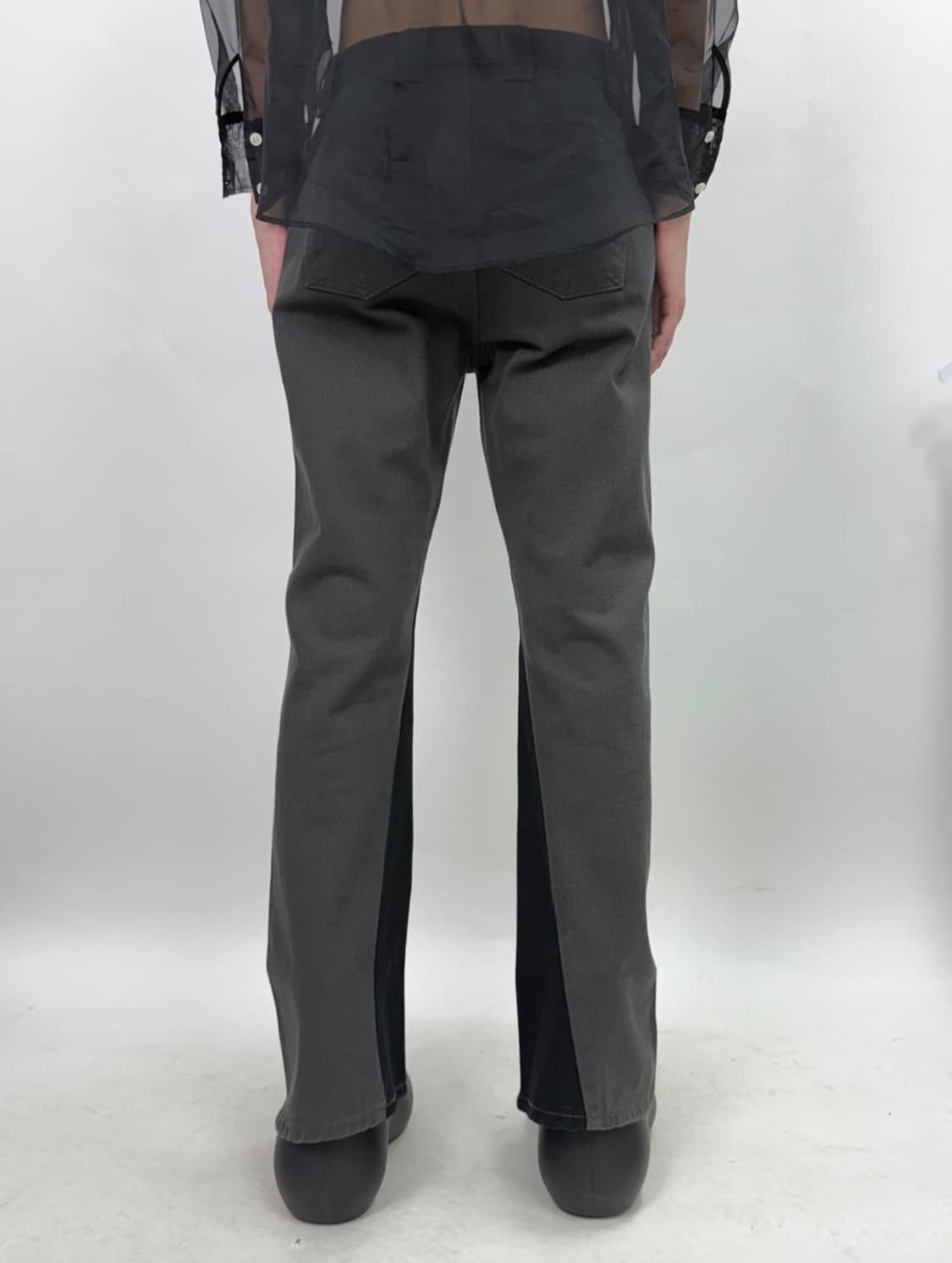 PANELLED FLARE DENIM JEANS 상품이미지10