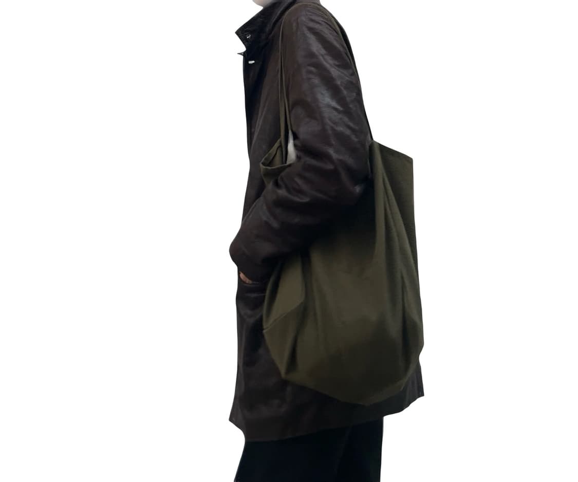 브라운 레더 카코트 상품이미지2